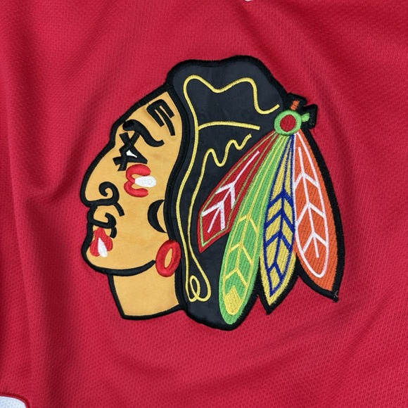 Vintage 90s Chicago Blackhawks Starter Jersey Mens Size Medium Blank Hockey‎ - Picture 4 of 14
